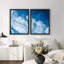 Reproduction d'art mural encadrée en noir et blanc, montagne, rivière, rivière, nature, photographie de paysage, illustration de paysage décoratif pour le salon, la chambre à coucher, le bureau-116538850-116538848
