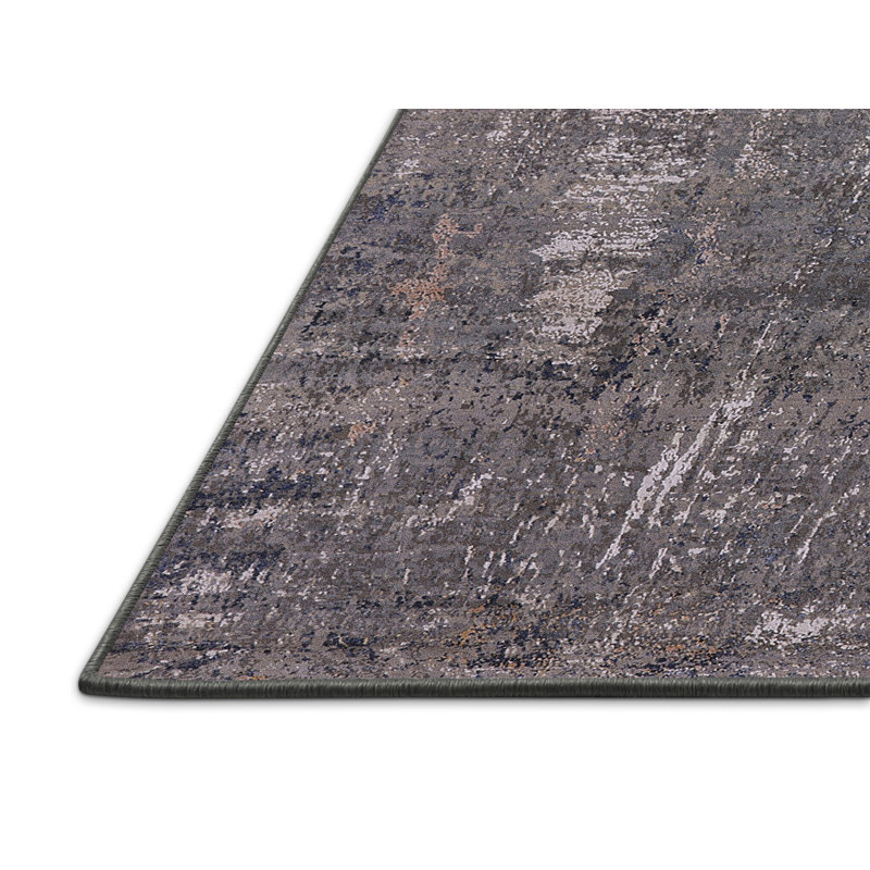 Tapis gris foncé Brecon, Tapis de couloir 2 pi x 5 pi