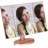 Touch Trifold XL Dimmable LED Makeup Mirror with Standing Base Vanity Dressing Mirror with USB Cable-54878578