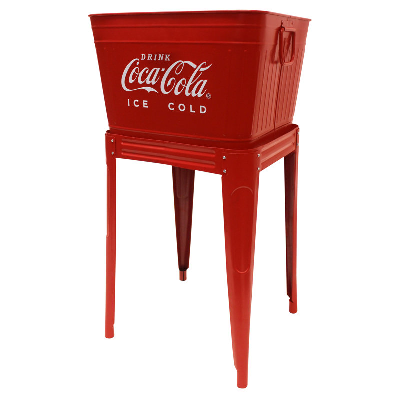 42 pte Cuve à boisson rouge Coca-Cola