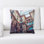 Microsuede Throw Pillow
