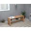 Madhav Solid Wood Pine Outdoor Bench-308639511