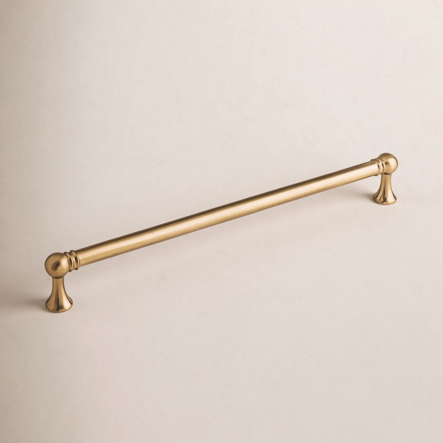 Kara Bar Cabinet Pull, Honey Bronze, 8 13/16"
