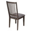 Chaises d'appoint Erin-Marie, tabac foncé
