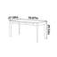 Bureau en bois de noyer noir de style américain-110429326