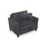 Fauteuil en velours côtelé l 46 po-1561417197