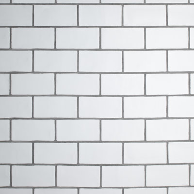 Chester 3" x 6" Ceramic Subway Wall Tile in White