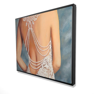 "Robe de mariée" sur toile