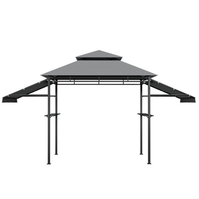 13.5 Ft. W x 4 Ft. D Steel Grill