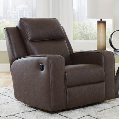 Stockley Faux Leather Recliner