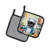 Caroline's Treasures The Dog Chef Polyester Potholder Set
