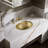Bachata®20" Oval Drop-In/Undermount Bathroom Sink, No Overflow-110812222