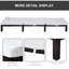 Vinson 195 cm Long Reclining Single Chaise with Cushions-67202434