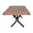 Solid Wood Trestle Base Dining Table