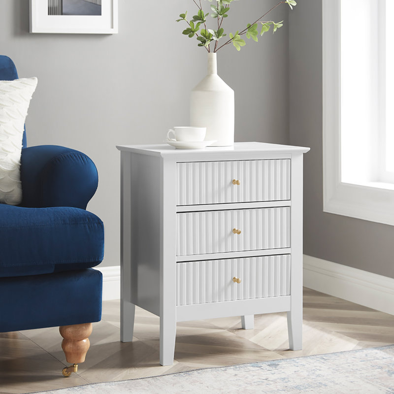 48 cm W Bedside Table