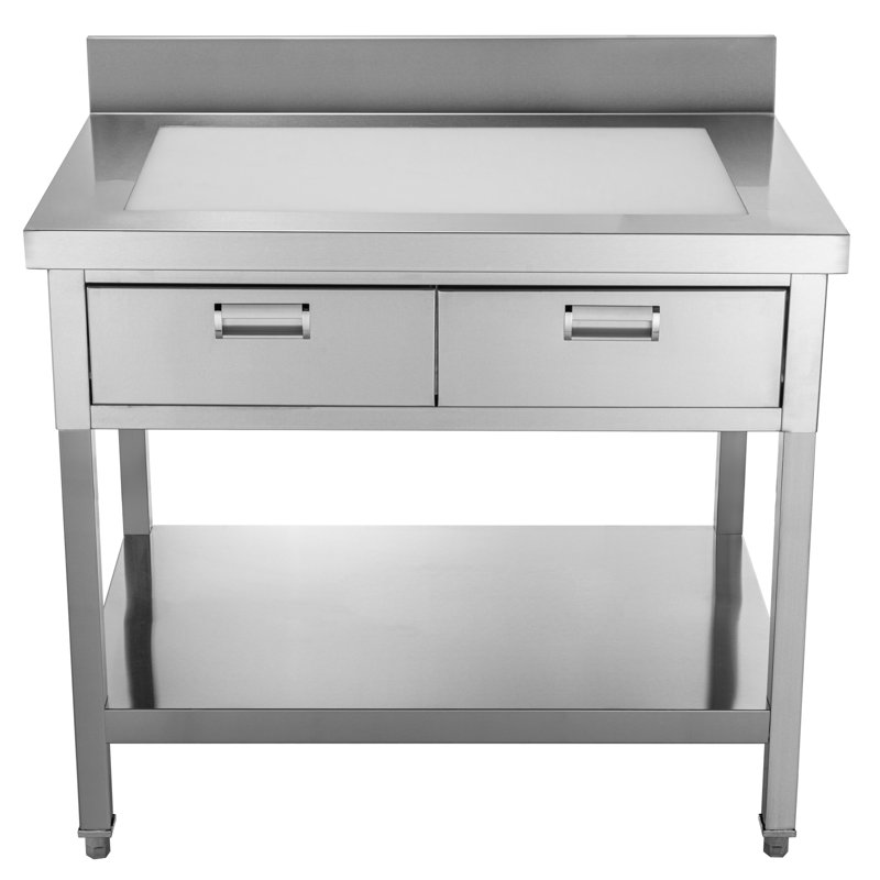 Table de travail commerciale 24 x 36 pouces