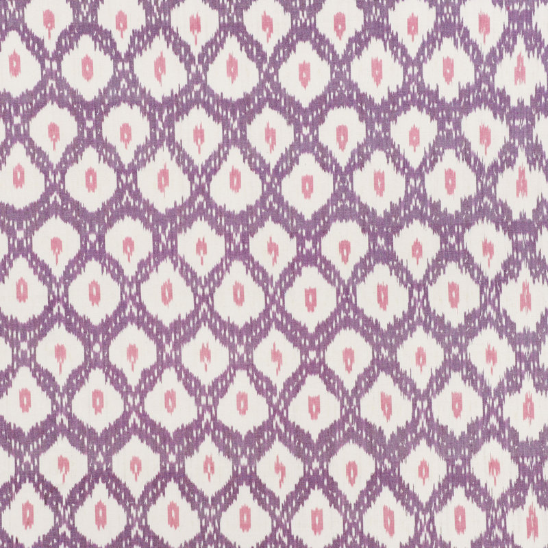 Indio Ikat Fabric, Purple
