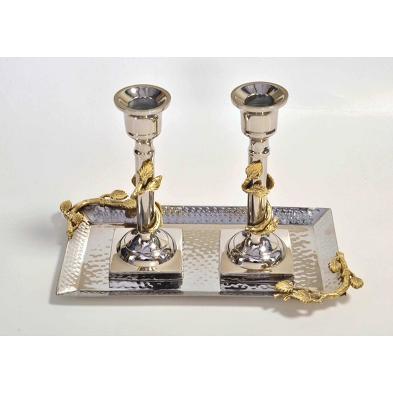 Southworth 5.75'' H Glass Tabletop Candlestick