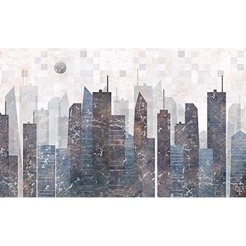 Papier peint Yuritza Cityscape City, L 114 po x l 204 po