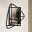 Amrooti Engineered Wood Flat Wall Mirror