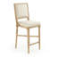 Bodil Upholstered Bar Stool with Solid Wood Frame-2049261624