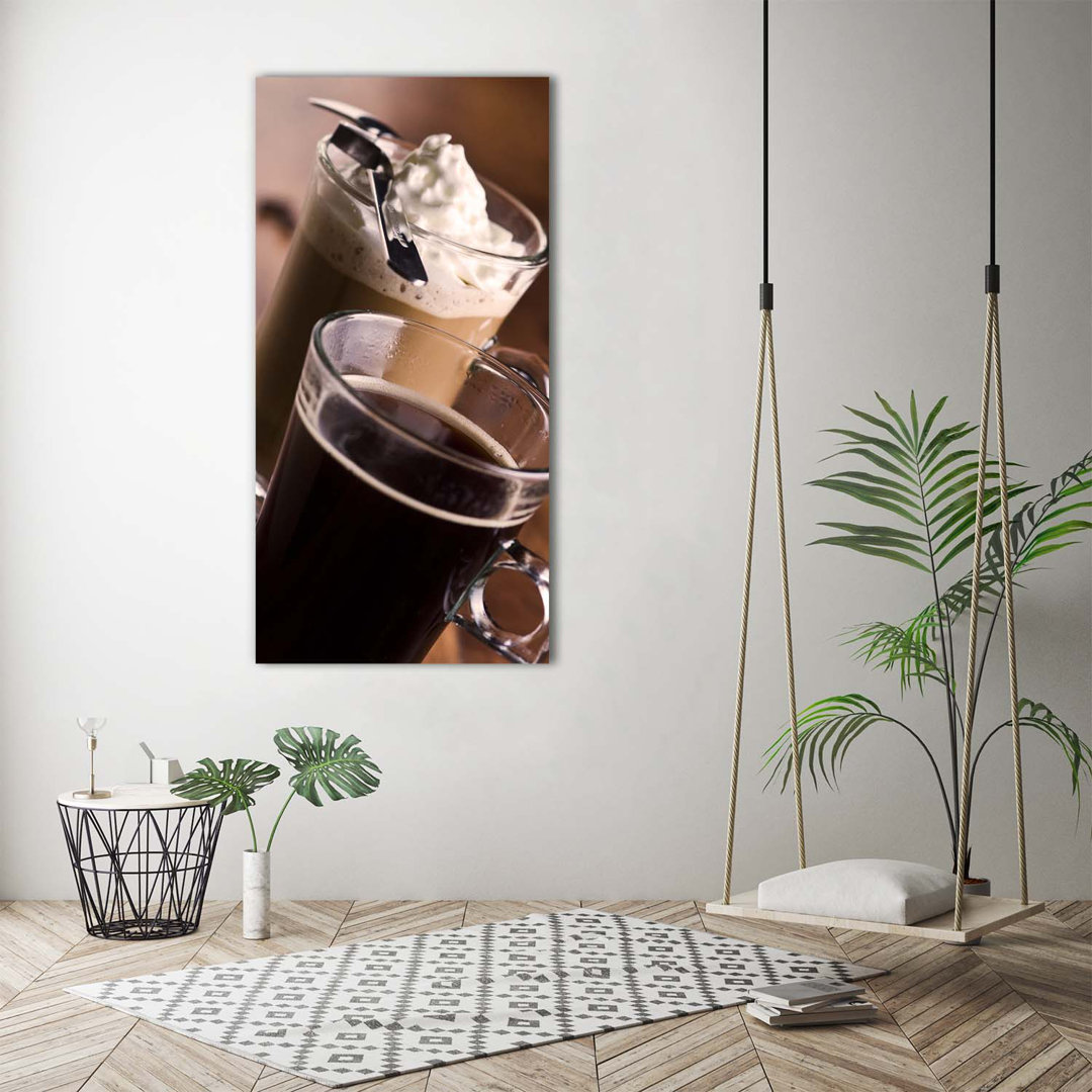 Frappe Coffee - Kunstdrucke auf Leinwand - Wrapped Canvas