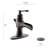 Single-handle Bathroom Faucet with Drain Assembly-100785466