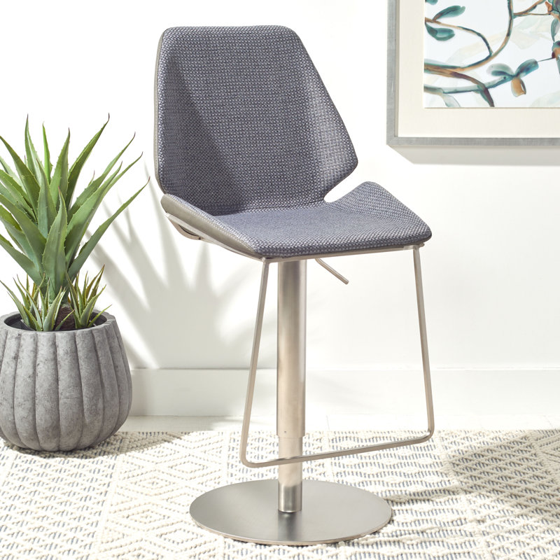 Tabouret tournant à hauteur réglable Ventana, gris