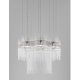 Diadema Suspension C_2 Crystal Matt Bronze 2 E26 Ul