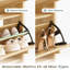 3-Drawer Shoe Storage Cabinet with Flip Doors, Space-Saving Entryway Organizer