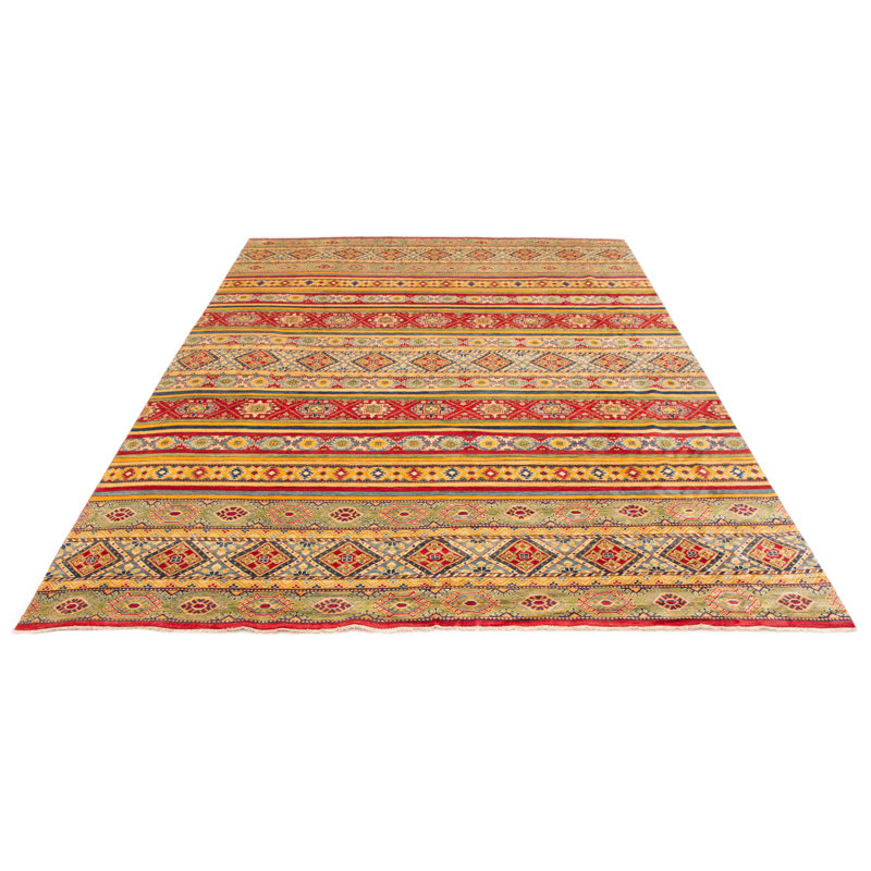 Tapis rouge Finest Ghazni 9 pi 7 po x 12 pi 11 po