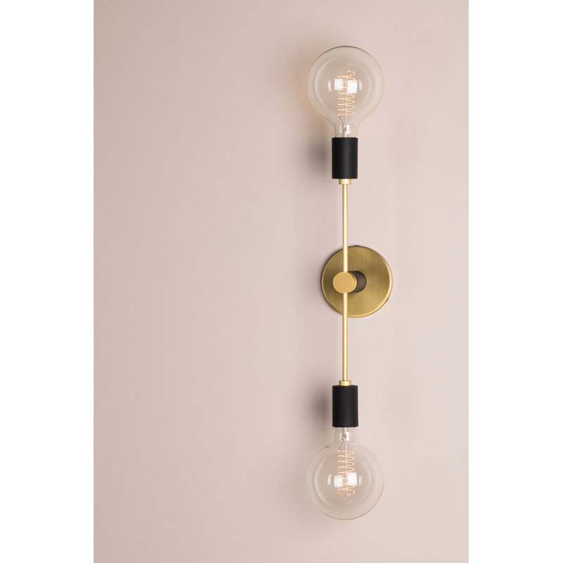 Christopher Armed Sconce, Aged Brass