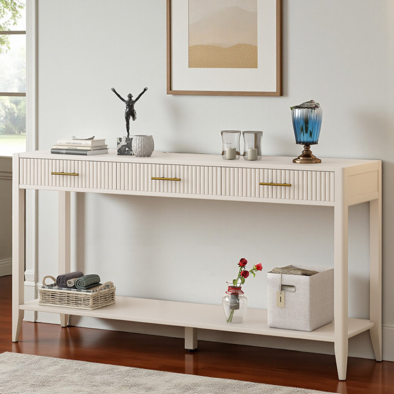 Console 59,86 ", Beige