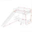 Lit superposé simple au-dessus de simple Abryanna Kids-1550656576