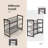 9 Pair Shoe Rack
