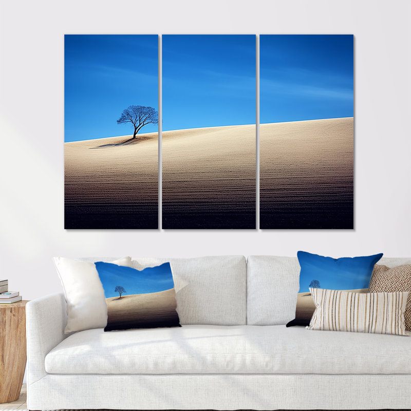 «Desert Tree Resistance Secret», ensemble d'art sur toile, H 28 po x l 36 po x P 1 po, Toile tendue