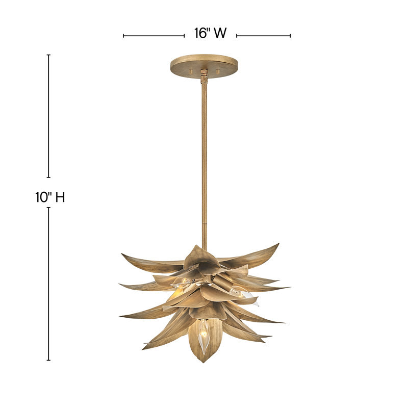 Agave Medium Convertible Pendant