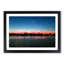 Fuchsia Sky Above the Mountains in Abstract - Picture Frame Graphic Art Print-55723998-55724004