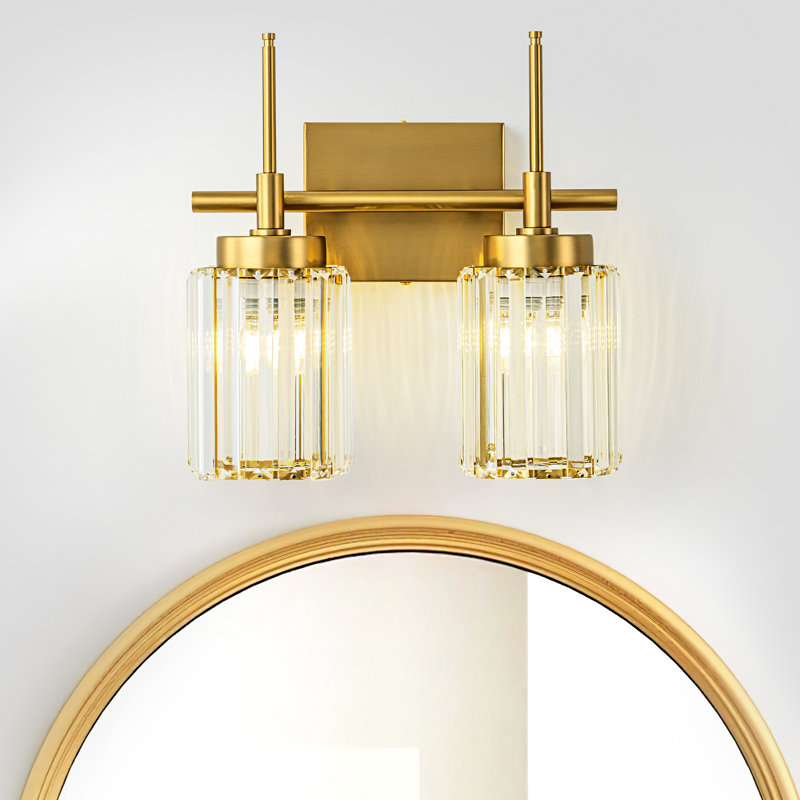 Edgars Dimmable Vanity Light, Gold, 2