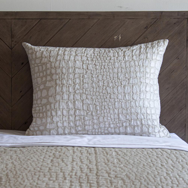 Croc Pillow Sham, King