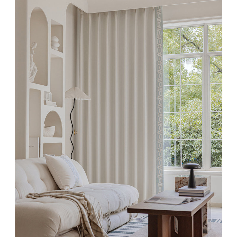 Gabriella Room Darkening Curtain Panel Pair (Set Of 2), 50" W x 108" L