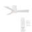 Hug 3 - Blade Smart Ceiling Fan with Remote Control and LED Light Kit Included-55354983-124361694