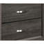 Mobilier de chambre à coucher à tiroirs en queue d'aronde de style contemporain 1pc