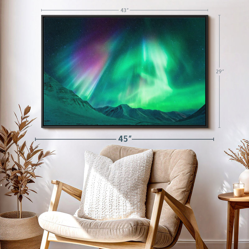 Impression sur toile Alaska, H 43 po x l 29 po