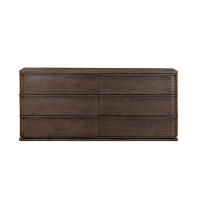 Commode Middleton à 6 tiroirs avec miroir