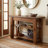 Solid Wood Entryway Console Table 54"W