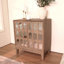 Buffet à buffet, armoire de rangement moderne Mid-Century avec portes et tablettes, armoire de style bohème en bois pour le salon