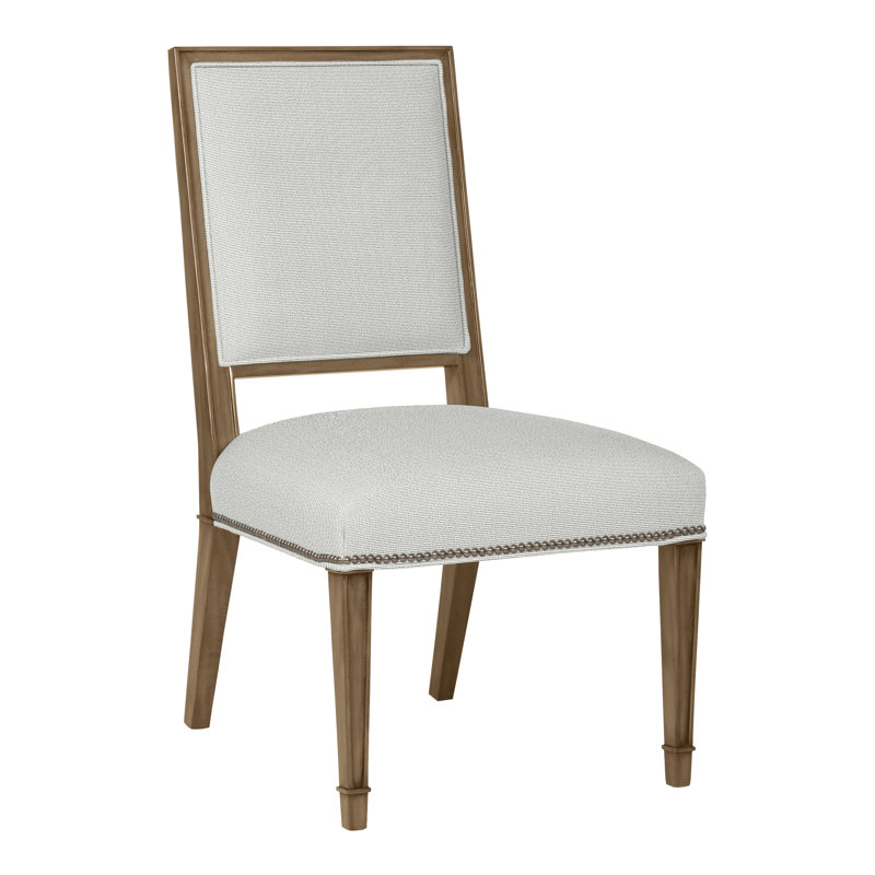 Michael Weiss Leighton Side Chair, Hampton, Callaloo Cotton, Yes