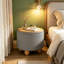 39.01 cm W Bedside Table