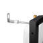 Vermont Concealed In-Wall Toilet Tank Carrier System 0.8/1.6 GPF Dual Flush with Flush Plate for 2x6 Studs